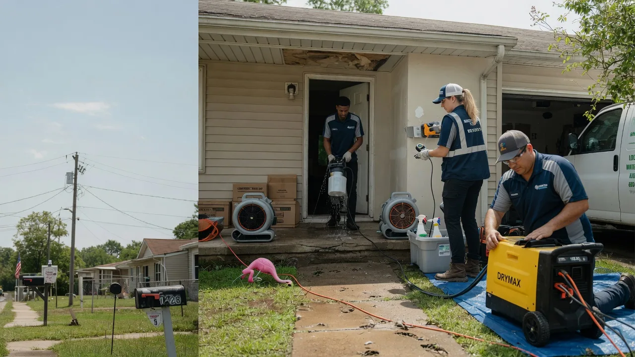 Storm Damage Water Removal in Eldorado, OH near me